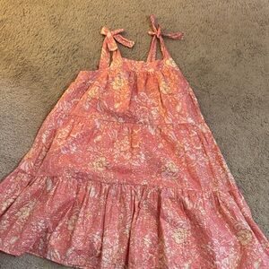 Crewcuts Pink Floral Kids Dress
